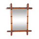 French Bamboo Mirror