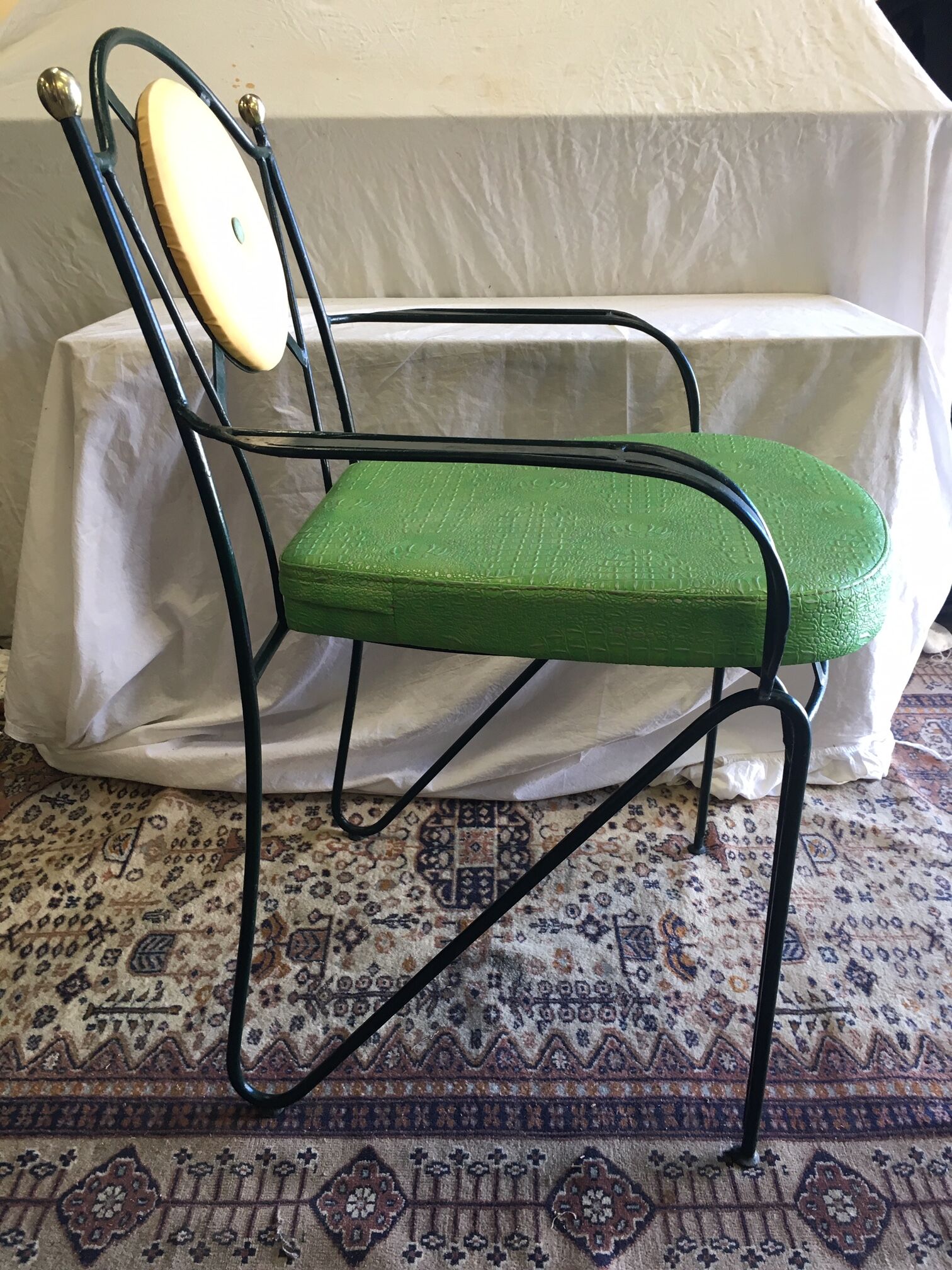 Suite of 6 bar chairs from the 50s and 60s