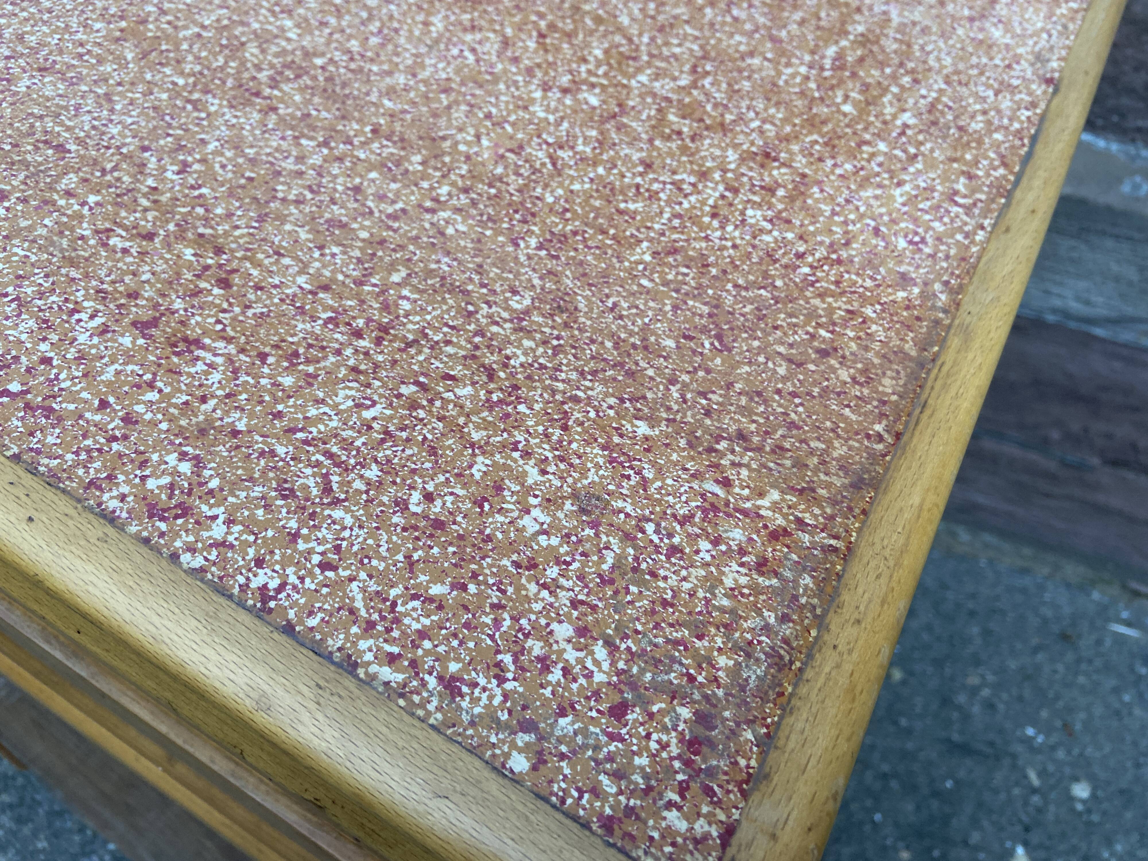 Mado low buffet in vintage pitchpin 1950