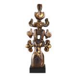 Totem signed and numbered by Elisabeth Vandeweghe for Perignem, Belgium, 19