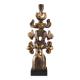 Totem signed and numbered by Elisabeth Vandeweghe for Perignem, Belgium, 19