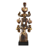 Totem signed and numbered by Elisabeth Vandeweghe for Perignem, Belgium, 19