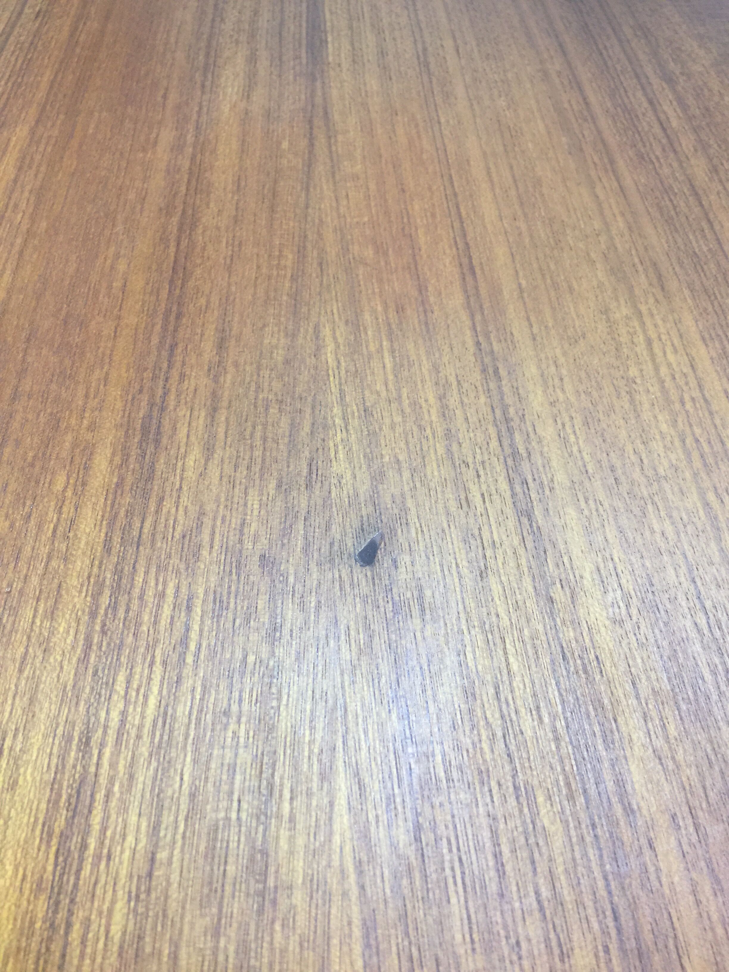 Scandinavian oval table in teak from the 1970s