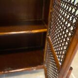 Vintage rattan shelf