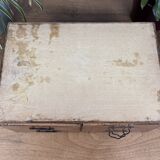 Small wooden storage unit