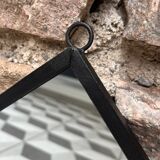 Art Deco wrought iron mirror