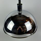 60s 70s ceiling lamp hanging lamp Florian Schulz P58 brass Space Age