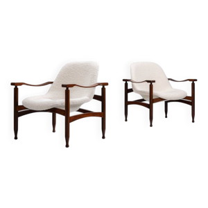 Paire de fauteuils “Tiki”
