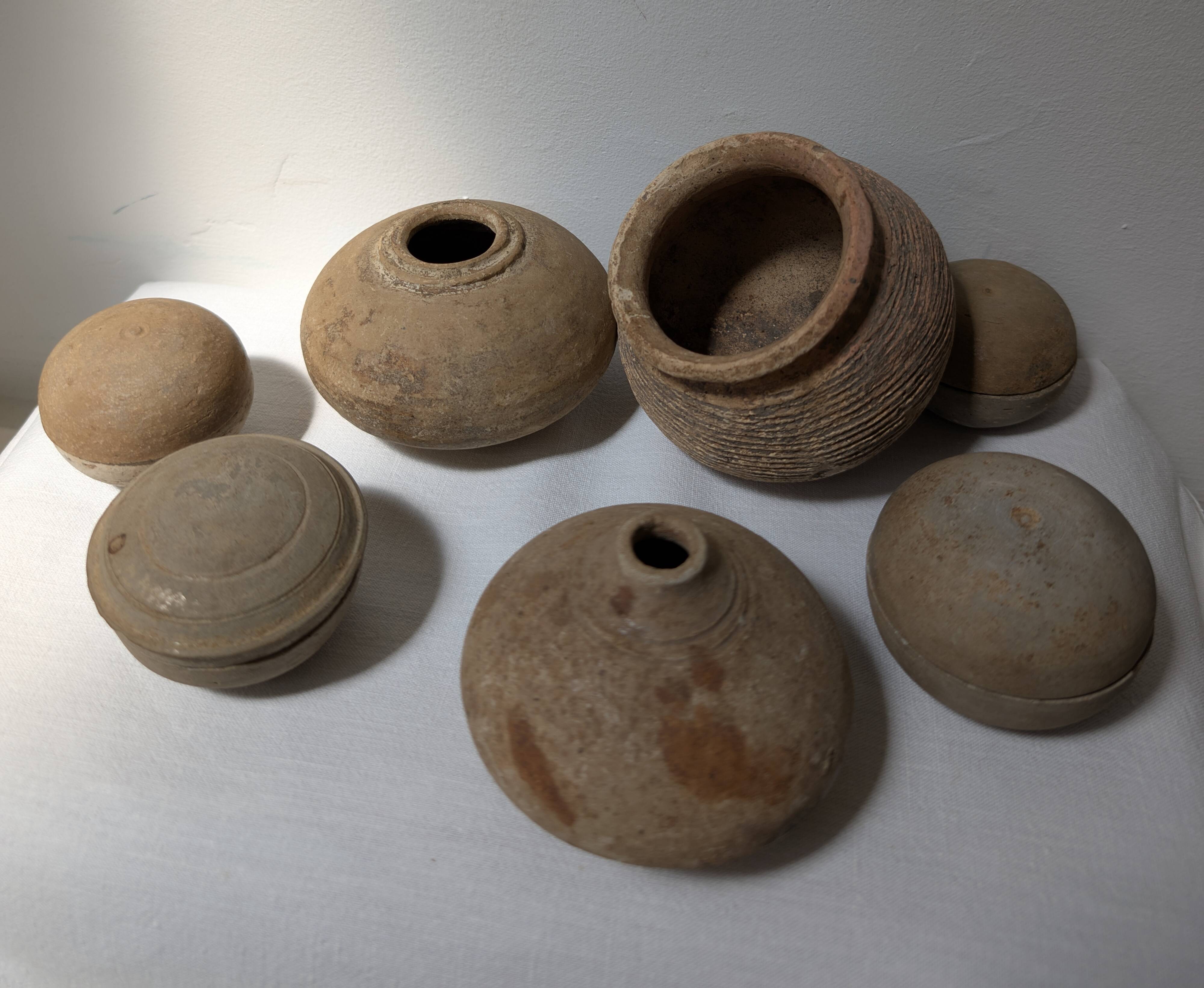 Ancient pottery Thailand