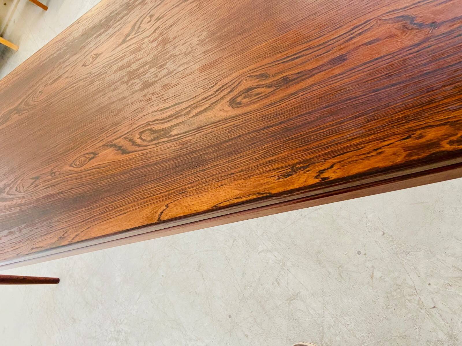 Vintage Danish mid-century rosewood coffee table 1970s