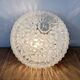 Vintage Glass Wall or Ceiling Light, 1970s