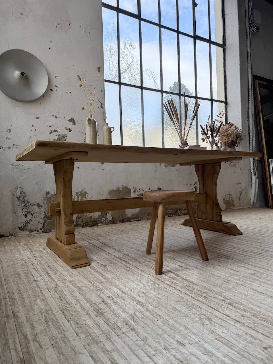 Beech monastery table 2m
