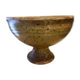 Coupe à fruits en grès vintage années 70 - 80