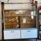 Vintage display cabinet bookcase