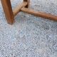 Table de ferme en hêtre et chêne 1 tiroir en ceinture 200cm
