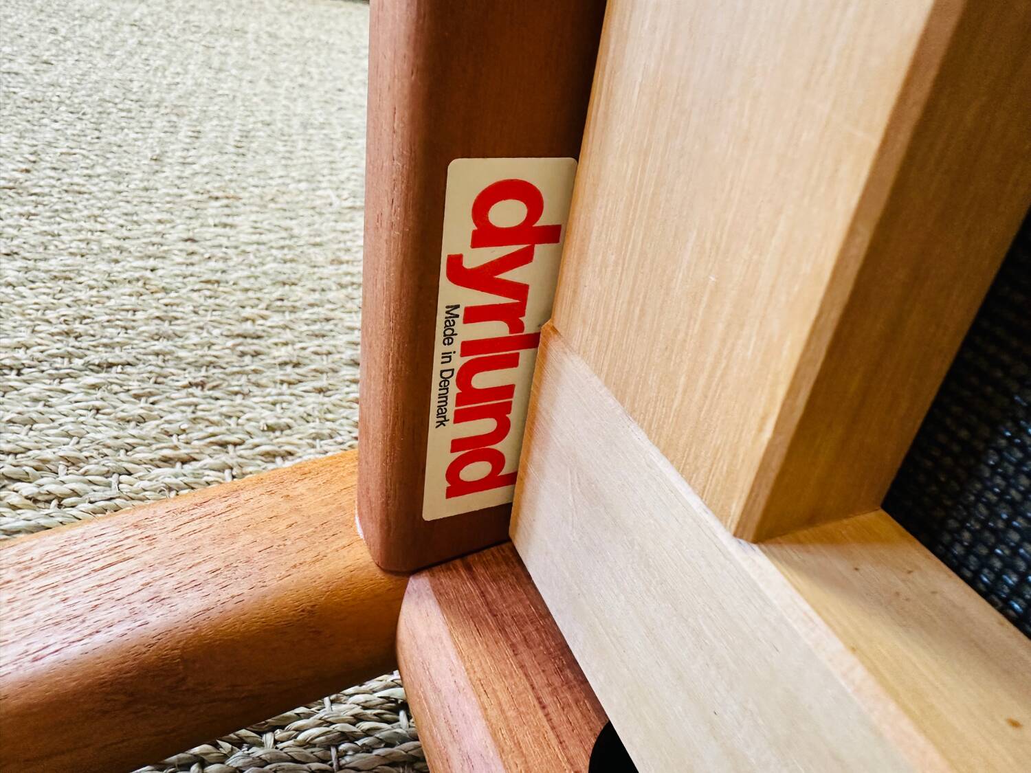 Banquette danoise en teck dyrlund