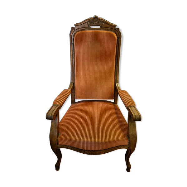 Fauteuil Voltaire en hêtre