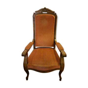 Fauteuil Voltaire en hêtre