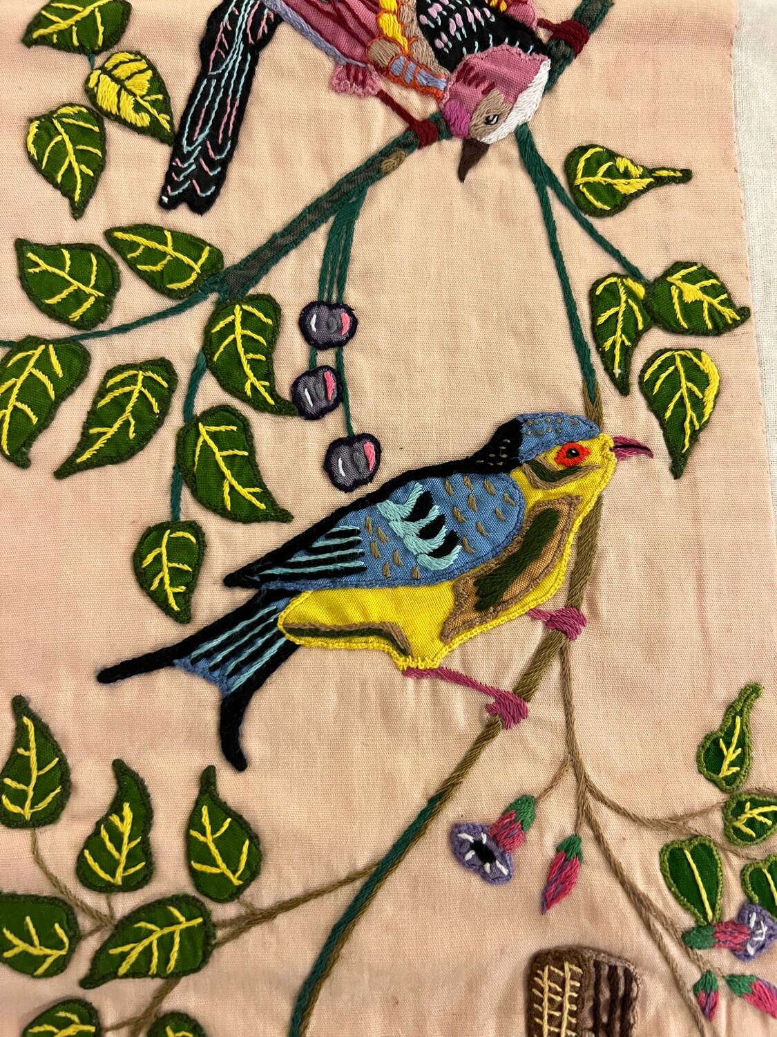 Vintage patchwork au fils d'indra 1970