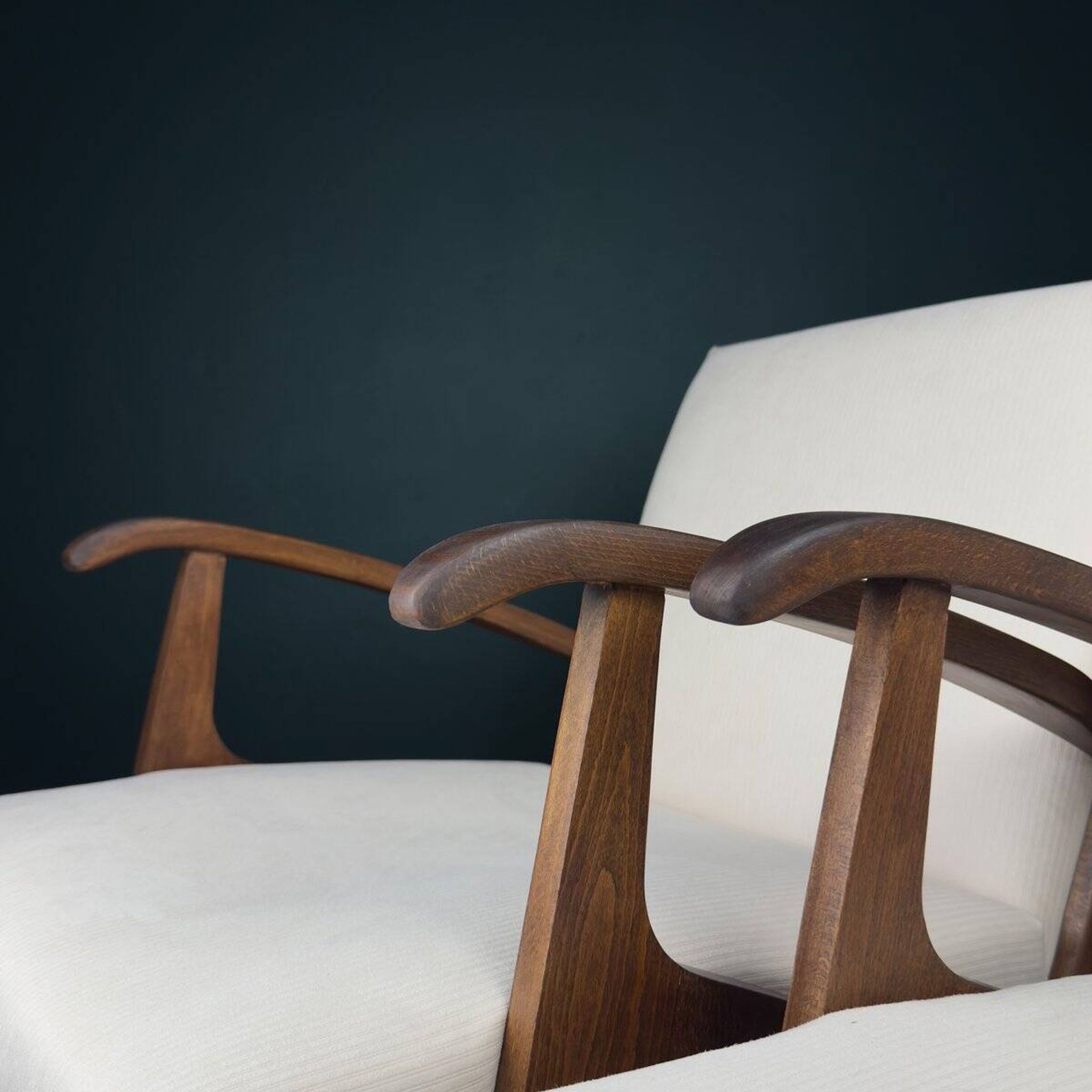 Mid-century armchairs, Yugoslavia, 1970s, set of 2