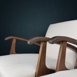 Mid-century armchairs, Yugoslavia, 1970s, set of 2