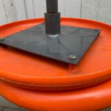 Lot de 4 tabouret industriel de Strafor 1960