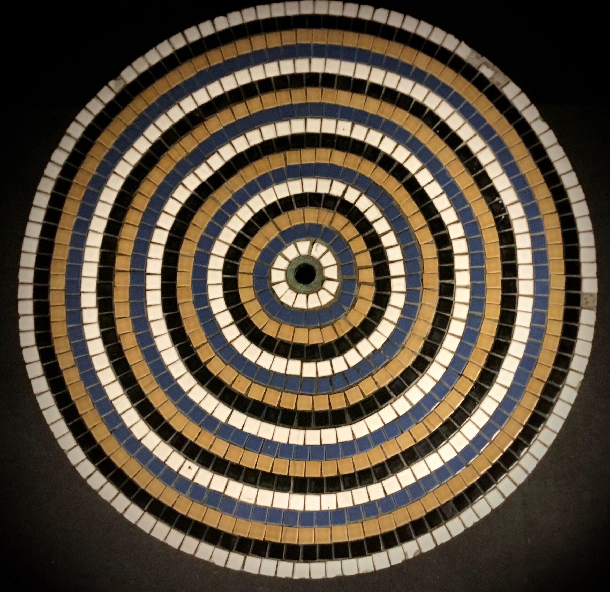 Ceramic garden table