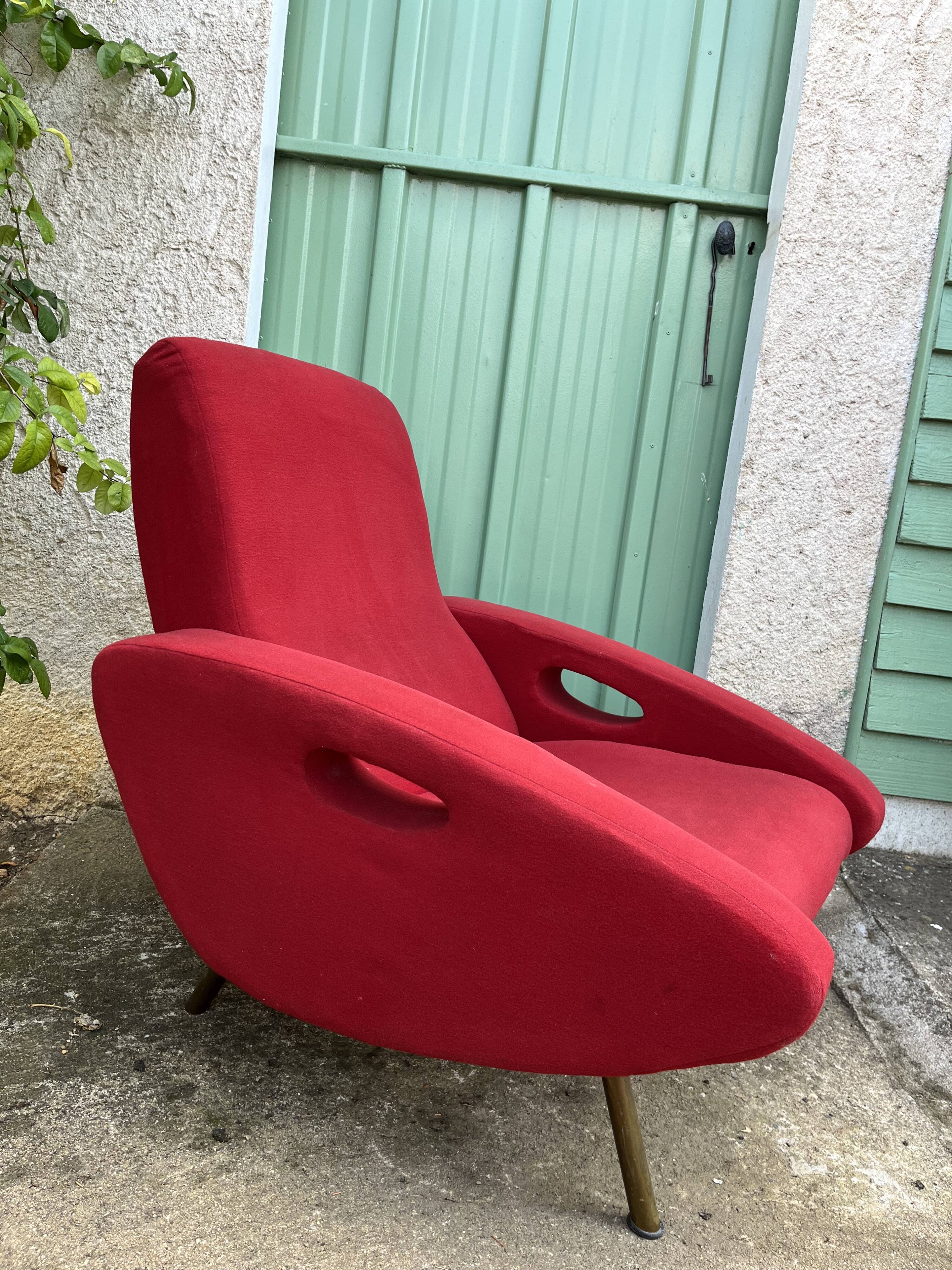 François Letourneur armchair for Maurice Mourra 1950 Vintage