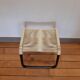 Vintage scoubidou metal tabouret