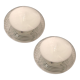Italian Murano Glass Flushmounts from Venini, 1980s, Set of 2