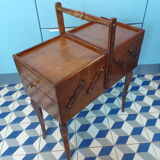 Vintage sewing cart