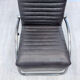 Leather lounge chair