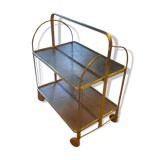 Foldable trolley on wheels