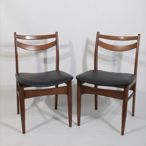 Scandinavian chairs, teak, 1960