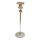 Glass candle holder