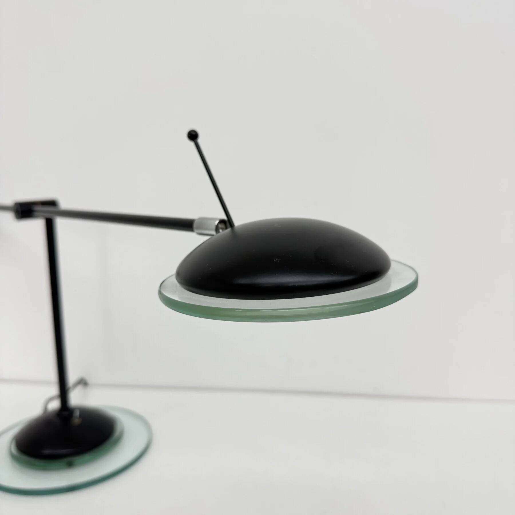 Lampe de bureau minimaliste Herda postmoderne, années 1980
