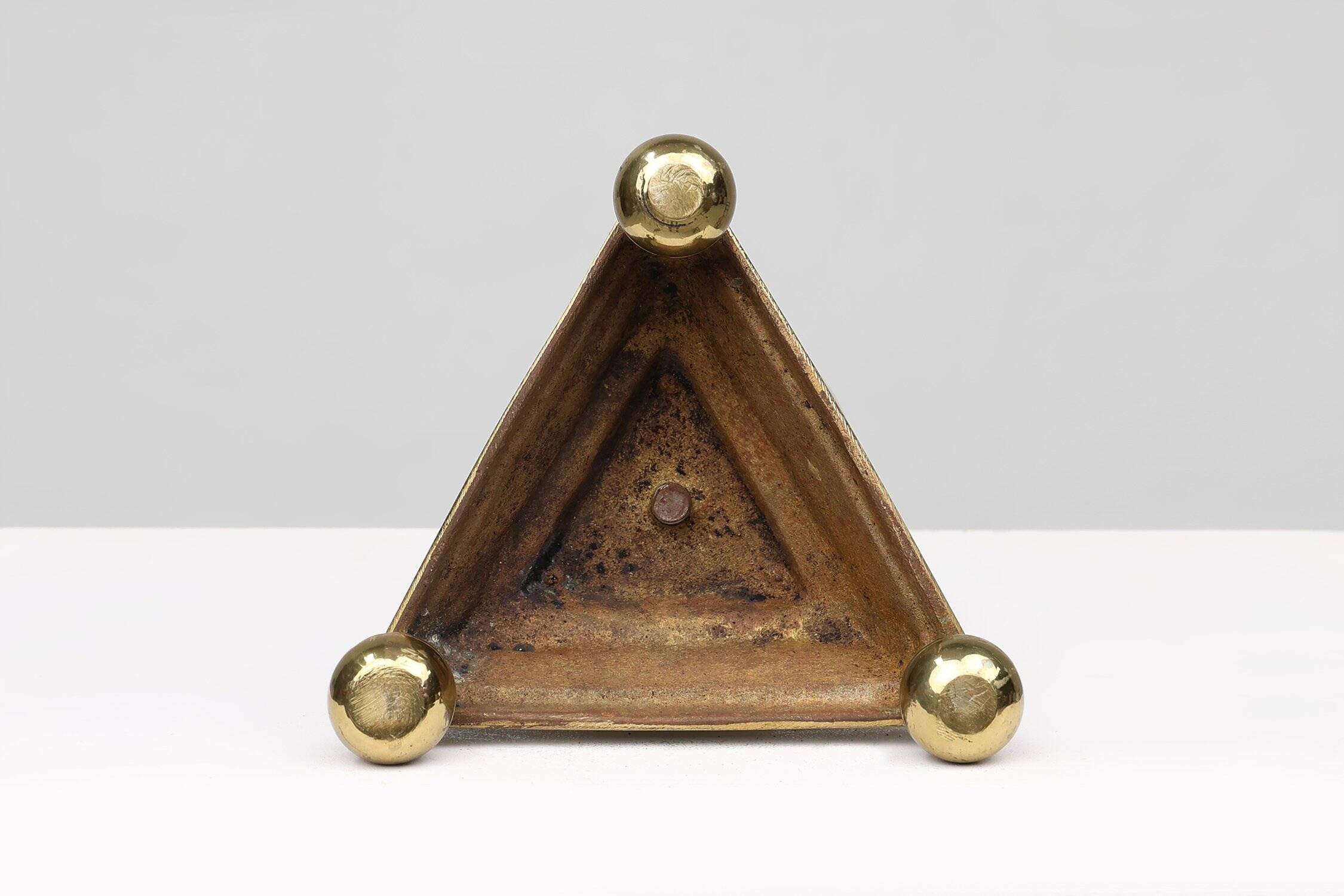 Large French Church Candlestick in Bronze, 1890s
