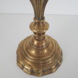 Old brass candlestick