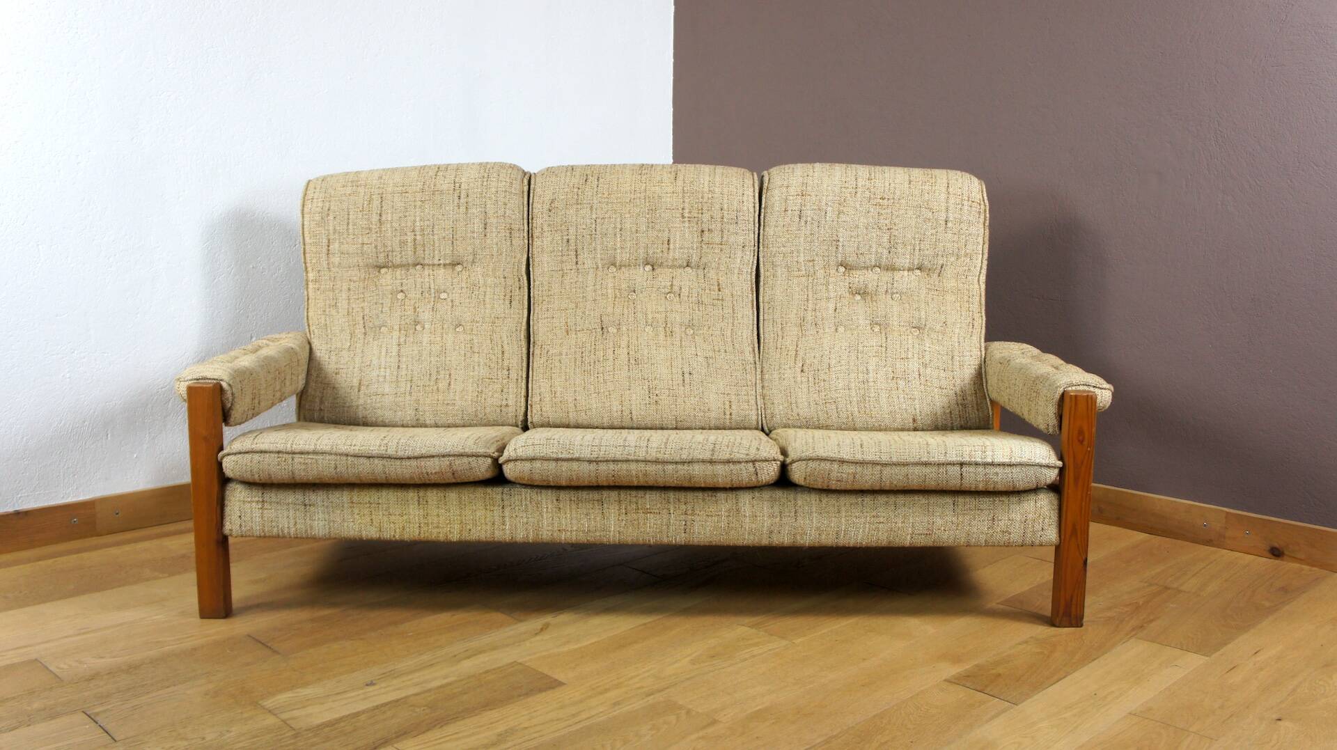 Vintage Scandinavian Sofa 1980