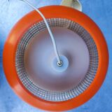 Vintage 1970, suspension Space age UFO orange