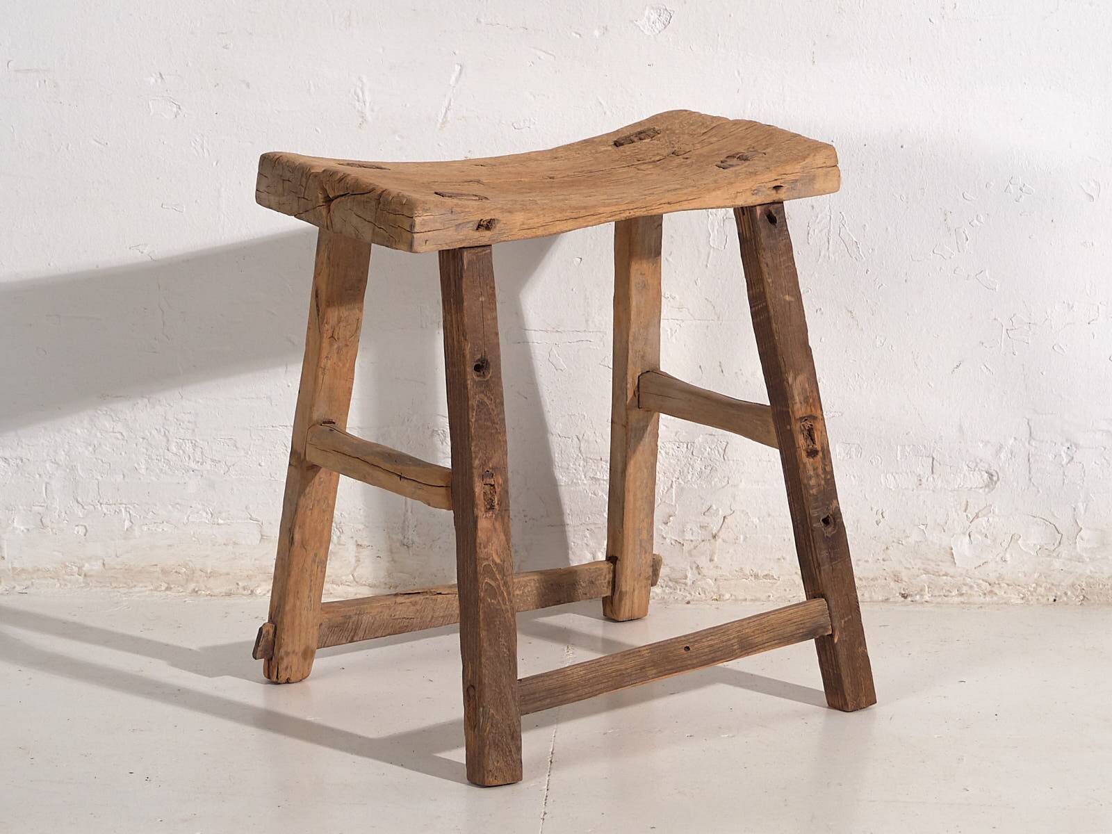 Antique wabi-sabi style stool (c. 1900)