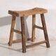 Antique wabi-sabi style stool (c. 1900)