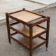 Dessert trolley with wheels and removable tray 66cm