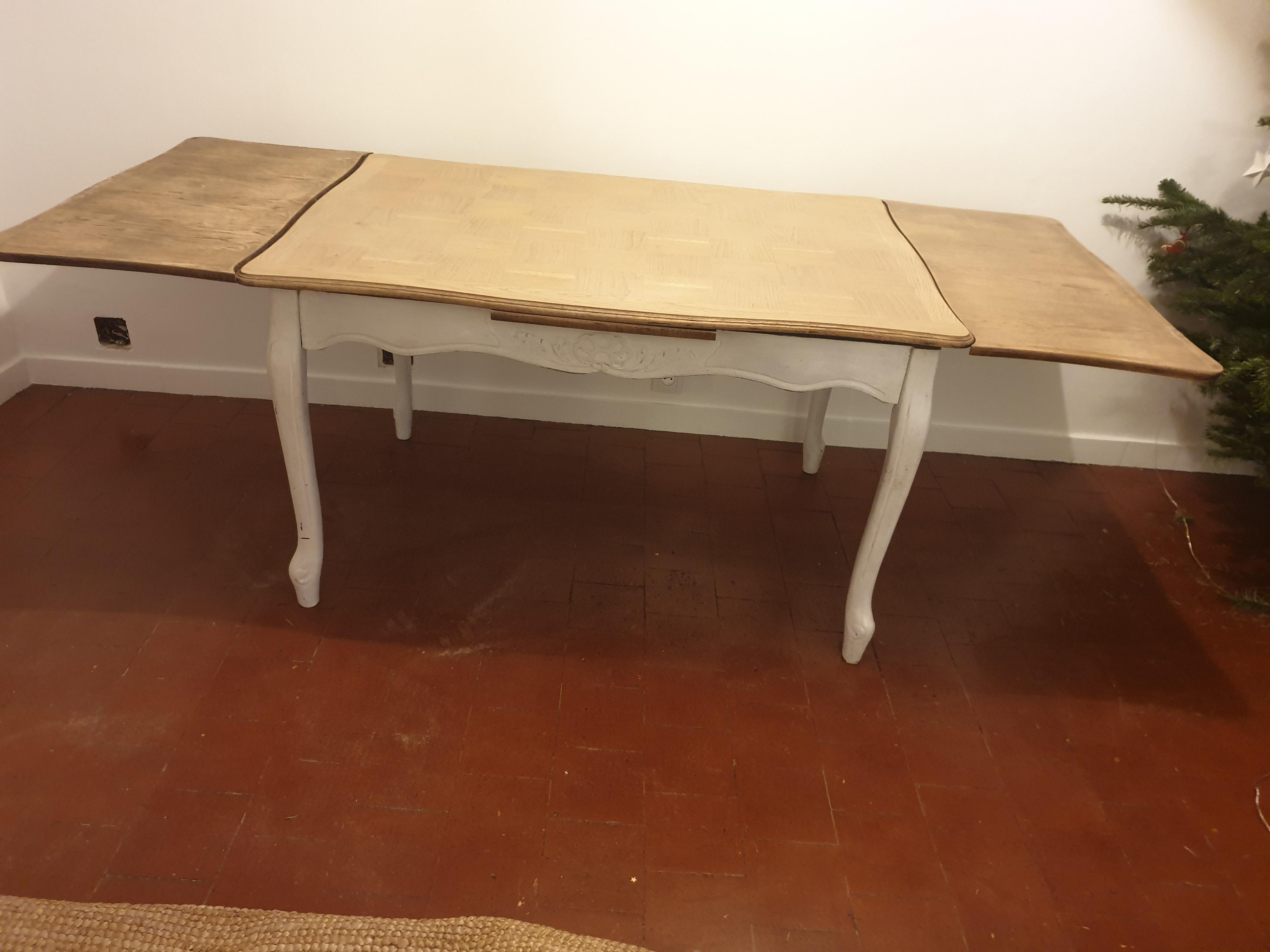 Table Louis XV in Oak