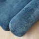 Blue armchair, Italian design, 1970s, production: Italy