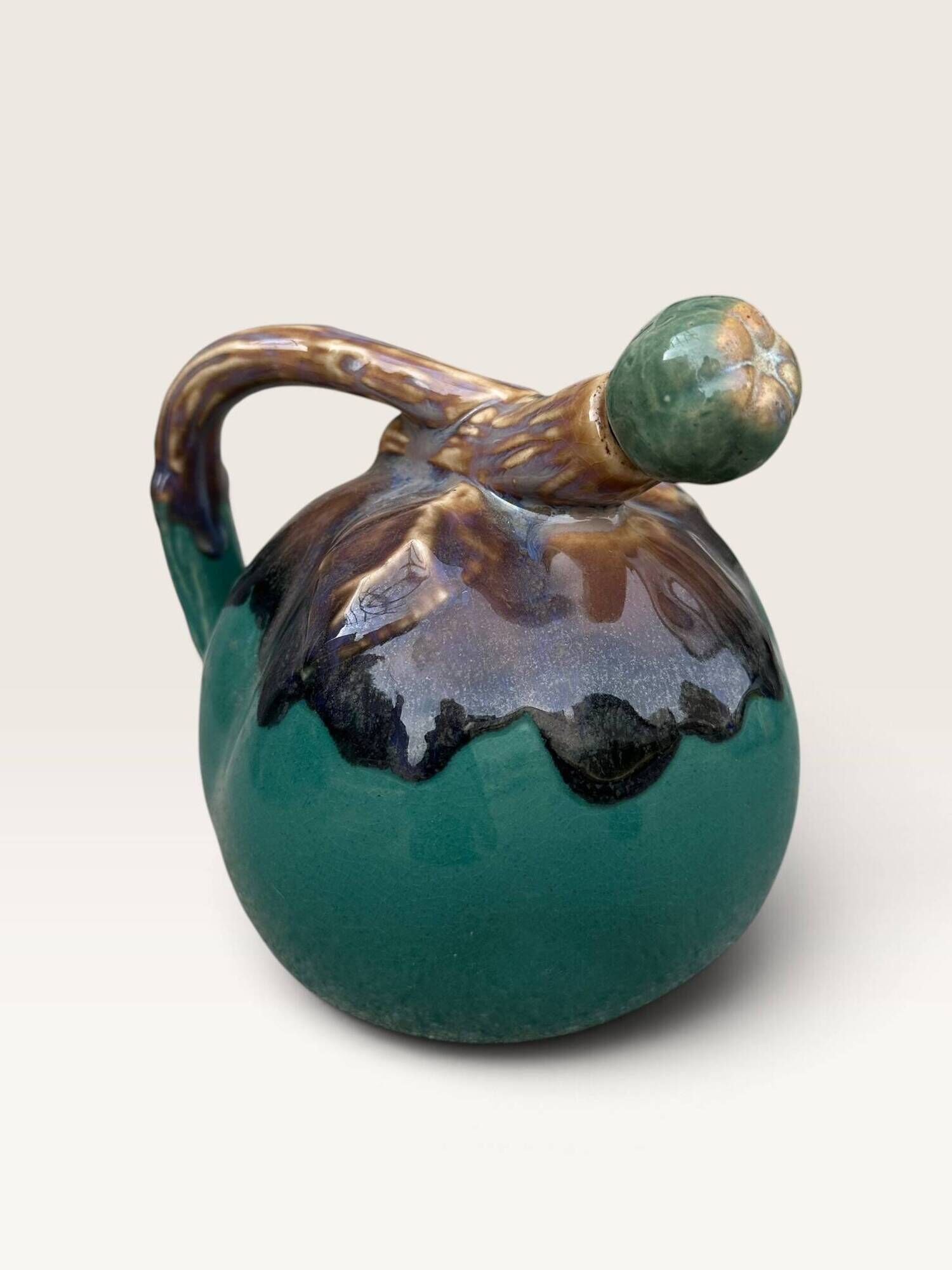 Alpho Alphonse Mouton earthenware jug