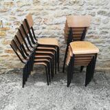 Vintage school chairs