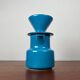 German Mid-Century Modern Space Age Ceramic Puppet-size Coffee Filter and Pot Set from Melitta, 1960s, Set of 2