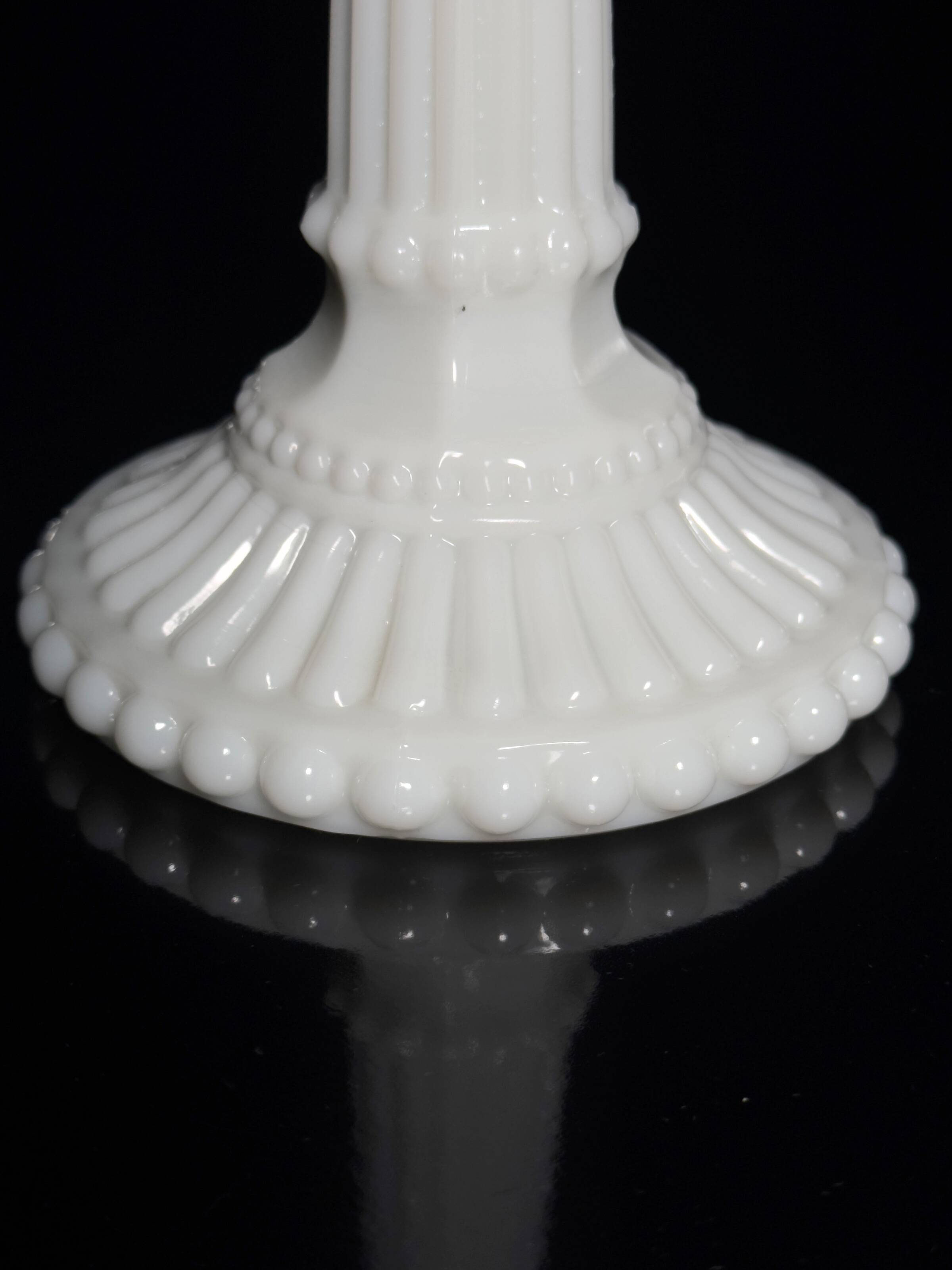 Vallérysthal Opaline Candleholder - 1900s
