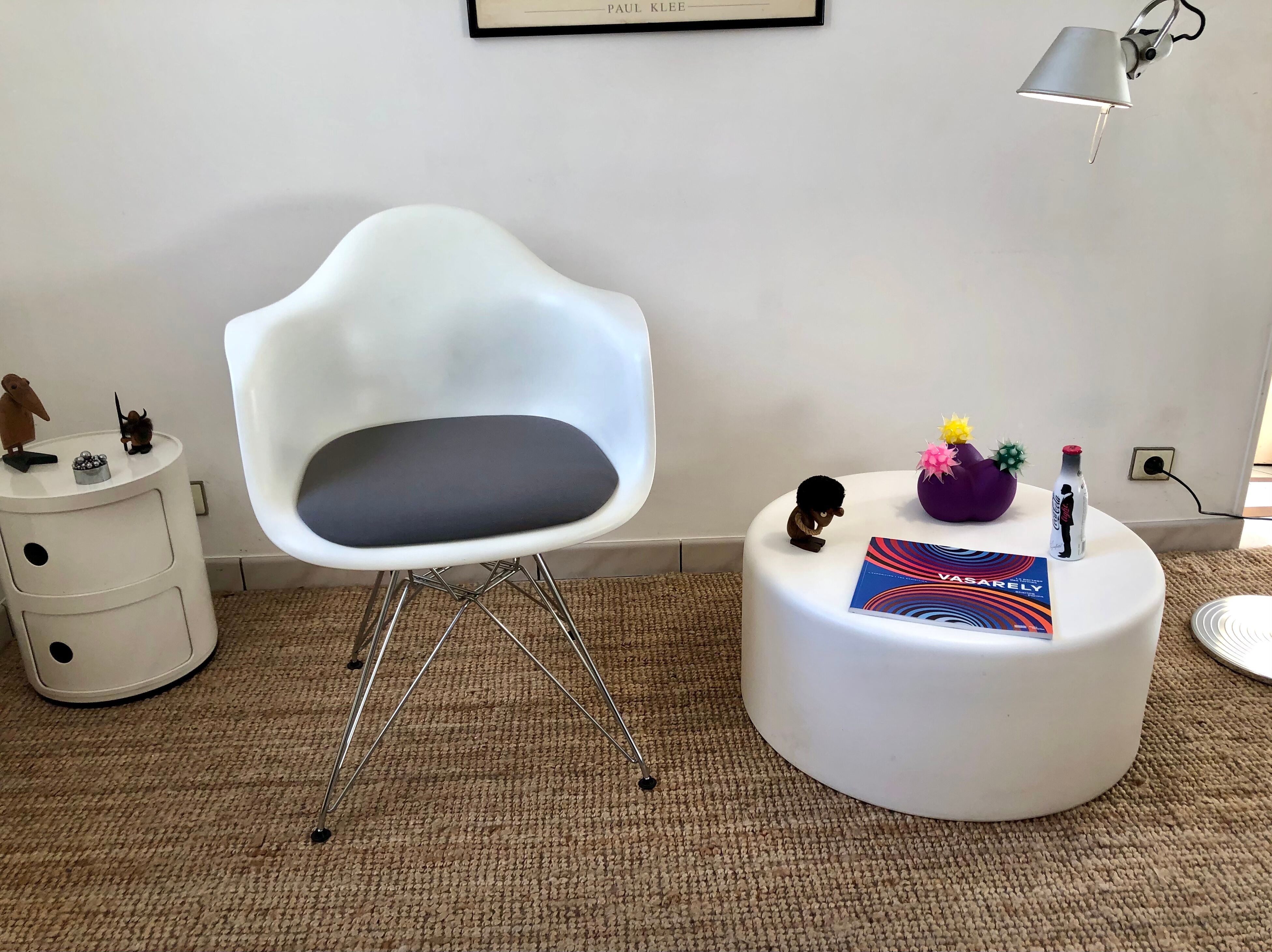 Pedrali WoW design design Claudio Dondoli coffee table - Marco Pocci Polyethylene white